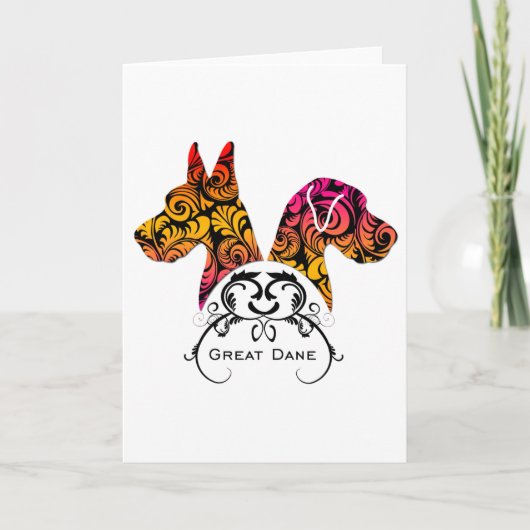 エレガントなデンマーク人 カード (正面)