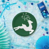 エレガントなトナカイ ペーパープレート (パーティー)