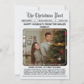 エレガントなニュースレター モダンな写真コラージュ クリスマス (正面)