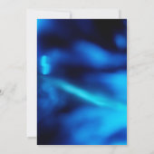 エレガントなネイビーブルーのビジネス周年記念招待状 招待状 (裏面)