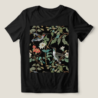エレガントなハチドリTシャツ トライブレンドTシャツ