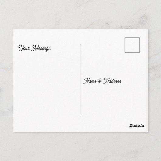 エレガントなハッピーバースデーの輝く粒子が光る ポストカード (裏面)