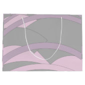 エレガントなハッピーバースデー ラージペーパーバッグ (裏面)