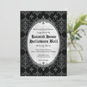 エレガントなハロウィンへの招待 招待状 (スタンド正面)