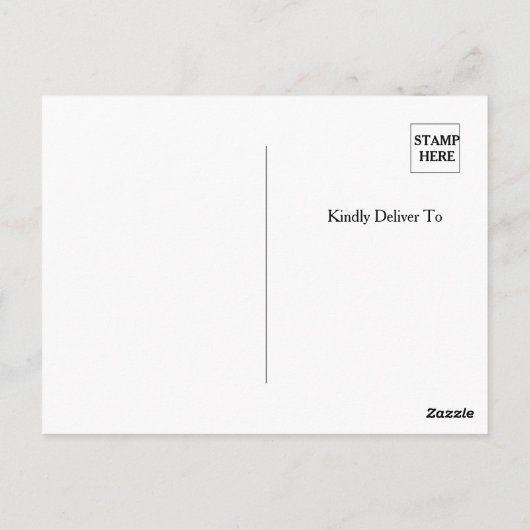 エレガントなハロウィンエンゲージメントパーティー招待状 ポストカード (裏面)