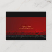 エレガントなバイオリンレッスン 名刺 (裏面)