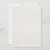 エレガントなバイキングのウェディング　保存の日付 招待状 (裏面)