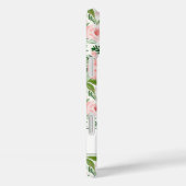 エレガントなバラの花の水彩画 オーダーメイド Case-Mate iPhoneケース (裏面 / 右)