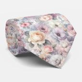 エレガントなバラの花 ネクタイ (ロール)