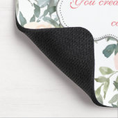 エレガントなバラ, やる気を出すメッセージ   マウスパッド (コーナー)