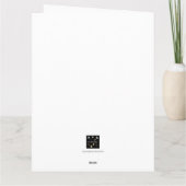 エレガントなバレンタインデーのカード カード (裏面)