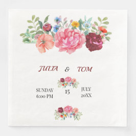 エレガントなバーガンディとローズの花