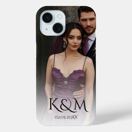 エレガントなパステルヴィンテージの結婚式  Case-Mate iPhoneケース (裏面)