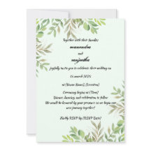 エレガントなパーソナライズされた写真 ウェディング 招待状カード