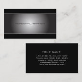 エレガントなパーソナルトレーナーの名刺 名刺 (正面/裏面)