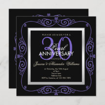 エレガントなパールフレームの30周年記念