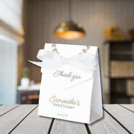 エレガントなパール ネックレス ブライダル シャワー フェイバーボックス