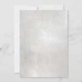 エレガントなヒトデのビーチのブライダルシャワー招待状 招待状 (裏面)