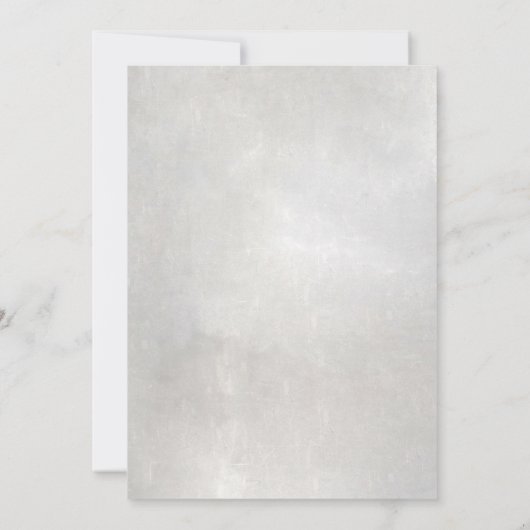 エレガントなヒトデのビーチのブライダルシャワー招待状 招待状 (裏面)