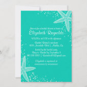 エレガントなヒトデのブライダルシャワー招待状 招待状 (正面)