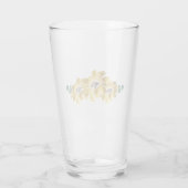 エレガントなヒマワリガラス タンブラーグラス (裏面)