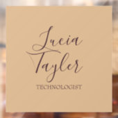 エレガントなビジネススクリプトのフラッシュ ウィンドウサイン (シート2)