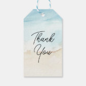 エレガントなビジネス感謝のギフトタグ ギフトタグ (裏面)