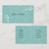 エレガントなビジネス-プロフィールカード 名刺 (正面/裏面)