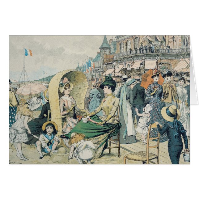 エレガントなビーチ1887年 (正面横)