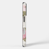 エレガントなピンクのアジサイ 水彩画 Case-Mate iPhoneケース (裏面 / 右)