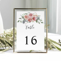 エレガントなピンクのバラの水彩画 ウェディング