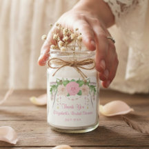 エレガントなピンクのボヘミアンフラワーパーティー