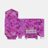 エレガントなピンクのマグエンタジアとバラの花 フェイバーボックス (折り畳みなし)