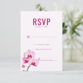 エレガントなピンクのラン RSVP (スタンド正面)