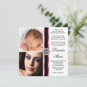 エレガントなピンクの写真 キンセアニエラ 招待状 (スタンド正面)