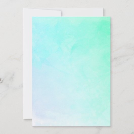 エレガントなピンクの水彩バレエバチェロレッテパーティー 招待状 (裏面)