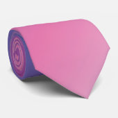 エレガントなピンクの紫色の青くグラデーションな勾配のカラフル ネクタイ (ロール)