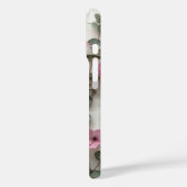 エレガントなピンクの花のボタニカルiPhone 16ケース Case-Mate iPhoneケース (裏面 / 左)