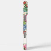 エレガントなピンクの花の水彩オーダーメイド Case-Mate iPhoneケース (裏面 / 右)