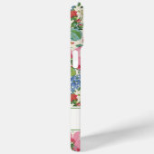 エレガントなピンクの花の水彩オーダーメイド Case-Mate iPhoneケース (裏面 / 右)