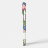 エレガントなピンクの花の水彩パーソナライズデザイン Case-Mate iPhoneケース (裏面 / 左)
