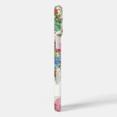 エレガントなピンクの花の水彩パーソナライズデザイン Case-Mate iPhoneケース (裏面 / 右)