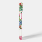 エレガントなピンクの花の水彩パーソナライズデザイン Case-Mate iPhoneケース (裏面 / 右)