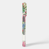 エレガントなピンクの花の水彩パーソナライズデザイン Case-Mate iPhoneケース (裏面 / 右)