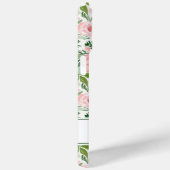 エレガントなピンクの花の水彩パーソナライズデザイン Case-Mate iPhoneケース (裏面 / 右)