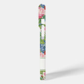 エレガントなピンクの花の水彩パーソナライズデザイン Case-Mate iPhoneケース (裏面 / 左)