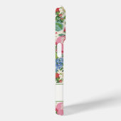エレガントなピンクの花の水彩パーソナライズデザイン Case-Mate iPhoneケース (裏面 / 右)