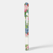 エレガントなピンクの花の水彩パーソナライズデザイン Case-Mate iPhoneケース (裏面 / 左)