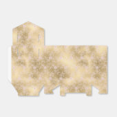 エレガントなピンクゴールドの花柄レースのブライズシャワー フェイバーボックス (折り畳みなし)