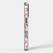 エレガントなピンクホワイトの芍薬の花iPhoneケース Case-Mate iPhoneケース (裏面 / 右)